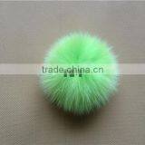 Fashion Dyed Fox Fur Ball Wholesale thumbnail-3