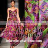 Chiffon Fabric for Clothing Textile Printed Floral Chiffon Fabric