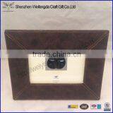 4''x6'' Home Photo Frame Quality Leather Picture Frame Decoration thumbnail-1
