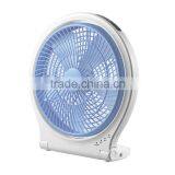 Electric plastic AC DC 10" rechargeable table fan desk fan