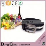 2016 Hot Sale Tassel Belt Webbed Elastic Girl With Leather Taps Pyramid Jeans thumbnail-3