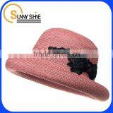 Sunny Shine Straw Hat Straw Boater Hats for Women thumbnail-1