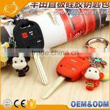 High Quanlity Silicone 3 Button Remote Car Key Shell For Toyota Hyq1512v thumbnail-3