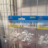 Supply Nail Wire Clips/nail Cable Clips/nail Cable Clamps 8mm With Hanging Card thumbnail-6