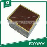 CUBE SHAPE CORRUGATED FOOD BOXES FOR DELICIOUS CHOCOLATES thumbnail-2