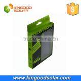 With Frosted Material Portable Waterproof Solar Power Bank Solar Charger 8000mah Built-in Battery thumbnail-2