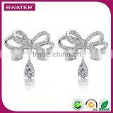 Custom Jewelry Wholesale Bow Dulhan Necklace And Earring Sets thumbnail-3