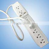 8Outlests With Two USB And TV Jacks Portable Sockets