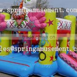 funny clown inflatable bouner for kids SP-IB037
