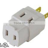 UL CUL ac 3 Outlet Adapter 2 Prong 3 Way Tap thumbnail-1