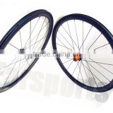 Far Sorts 2016 new carbon clincher wheels 38mm deep 23mm wide U shape carbon bicycle wheelset with Edhub