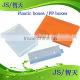 plastic boxes w/o custom printed logo for stationery, plastic sheet with printing, Dongguan factory