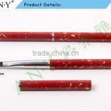 ANY 2016 New Fashion Mental Handle Oval Imported Nylon Hair Nail Art Gel Brush Pure Color Hot Sale thumbnail-3