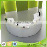 YS-RCT01 Cheap Reception Desk Nesting Desk Half Round Office Small Reception Desk thumbnail-1