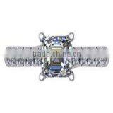 Solitaire With Accent Engagement Ring Mount100 thumbnail-1