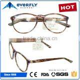 2016 Good Quality Newest Design Acetate Optical Glasses Frame With Spring Temple Spectacle Frame New Model