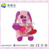 Plush Dog With Love
