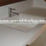 Hot Selling MA-G139 artificial quartz stone solid surface of crystal Light gray glass floor tiles in foshan