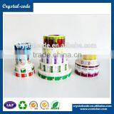 Commercial Computer Printed Barcode Silicone Sticker