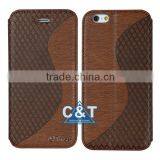 C&T New Arriving Hot Product Flip Leather Cover Case For Nokia Lumia 535 thumbnail-2