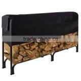 Popular Firewood Rack Storage Holder Outdoors or Porch With Cover,log Wood Cabinet thumbnail-2