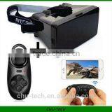 Cardboard Head Mount Plastic Virtual Reality 3D Video Glasses for Android Smart Phones For IOS