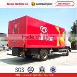 Fibre Glass Dry Box Truck Body for Sale thumbnail-1