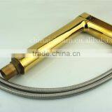 Best Selling Single Hole Gold Plated Bathroom Faucet thumbnail-3