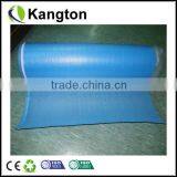 High density sound absorbing foam underlayment