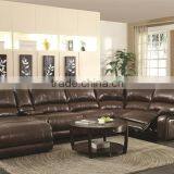 Corner Genuine Leather Sofa Set Modern Brown Sofas and L Shaped Sofa Cover thumbnail-4