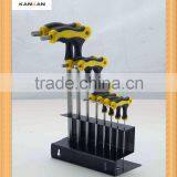 8pcs T-Handle Hex Key Wrench Set (Ball End)