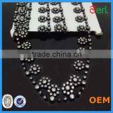 Factory Wholesale 10 Yards Plastic Base Plastic Rhinestone Trim thumbnail-4