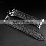 Fashion Genuine Crocodile Alligator Leather for Apple Watch Bracelet Exotic Leather
