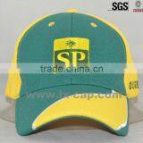 Green and Yellow Baseball Caps and Hats