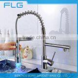 Fashion Design Nickel Brush UPC Pull Down Kitchen Sink Faucet Mixer Tap FLG2087A thumbnail-4