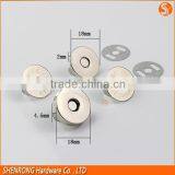 Bag Magnetic Button Strong Magnetic Snap Button Brass Material Magnet Button thumbnail-2