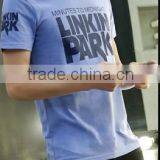 Men's Cotton Round Collar Printing T-shirt thumbnail-4