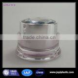 luxury face cream container 15g 30g 50g plastic cosmetic acrylic jar packaging