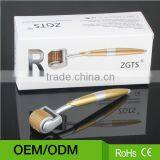192 Needle Titanium Golden Derma Roller Mezo Roller Mezoroller Skin Lifting Face Care Meso Roller thumbnail-1