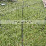 Powder Coated Garden Trellis, Garden Metal Trellis, Small Garden Fence thumbnail-4