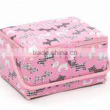 Dog Print Wooden Sewing Kit Box w/ Accessories thumbnail-1