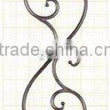Forged Wrought Iron Stair Baluster thumbnail-1