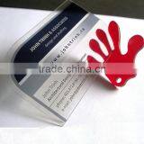 Custom Transparent Business Cards Clear Frosted Plastic PVC Card thumbnail-4