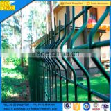 Galvanized plus plastic decorative garden fence