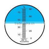 New Refractometer Design for Alcohol Liquor Content 0-80% w/ ATC Testing thumbnail-6