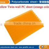 Orange Polycarbonate Hollow Sheet thumbnail-1