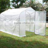 3m (L) X 2m (W) X 2m (H) Polytunnel Cadre Galvanise Serre Poly-Tunnel Tunnel Poly Porte En Metal thumbnail-1