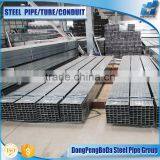 Erw Carbon Square Steel 60x60x1.2mm Q195 Pre Galvanized Pipe