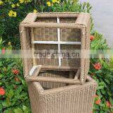 Корзинка для мусора из ротанга для уборки сада дома thumbnail-3