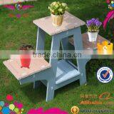 Wood Plastic Indoor and Outdoor Flower Display Rack thumbnail-2